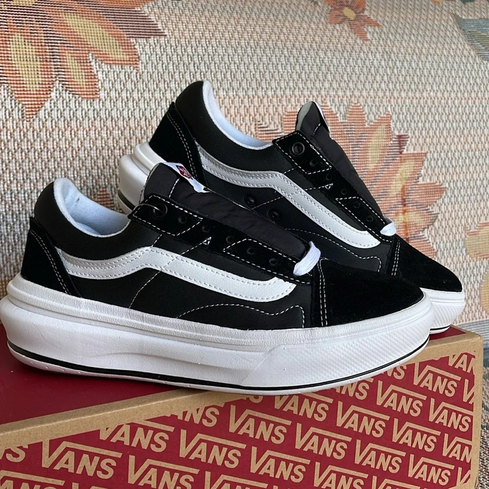 Vans WMNS Oid Skool Over Black/White VN0A7Q5EBA2 Sneakers Platforms